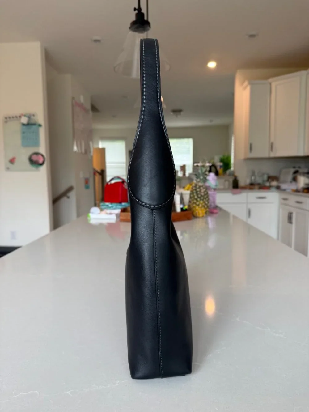 Coach Black Leather Shoulder Bag